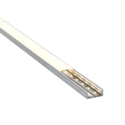 RigelSLIM Surface Wide 2m Aluminium Profile/Extrusion Sliver (97735) - Saxby