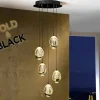 Rocio lampa wisząca 5L (783590) - Schuller
