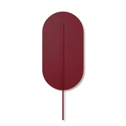 ROKKE burgundowa lampa ścienna / kinkiet (RKK24050) - Ummo