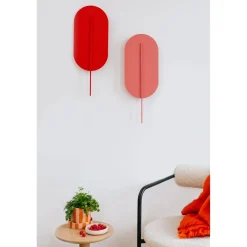 ROKKE czerwonopomarańczowa lampa ścienna / kinkiet (RKK212120) - Ummo