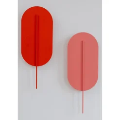 ROKKE czerwonopomarańczowa lampa ścienna / kinkiet (RKK212120) - Ummo