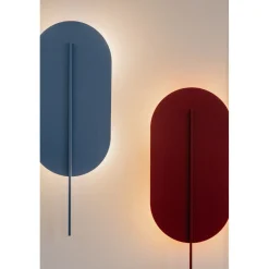 ROKKE niebieska lampa ścienna / kinkiet (RKK29090) - Ummo