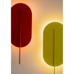 ROKKE żółta lampa ścienna / kinkiet (RKK211110) - Ummo