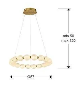 Roxan lampa wisząca (332619) - Schuller