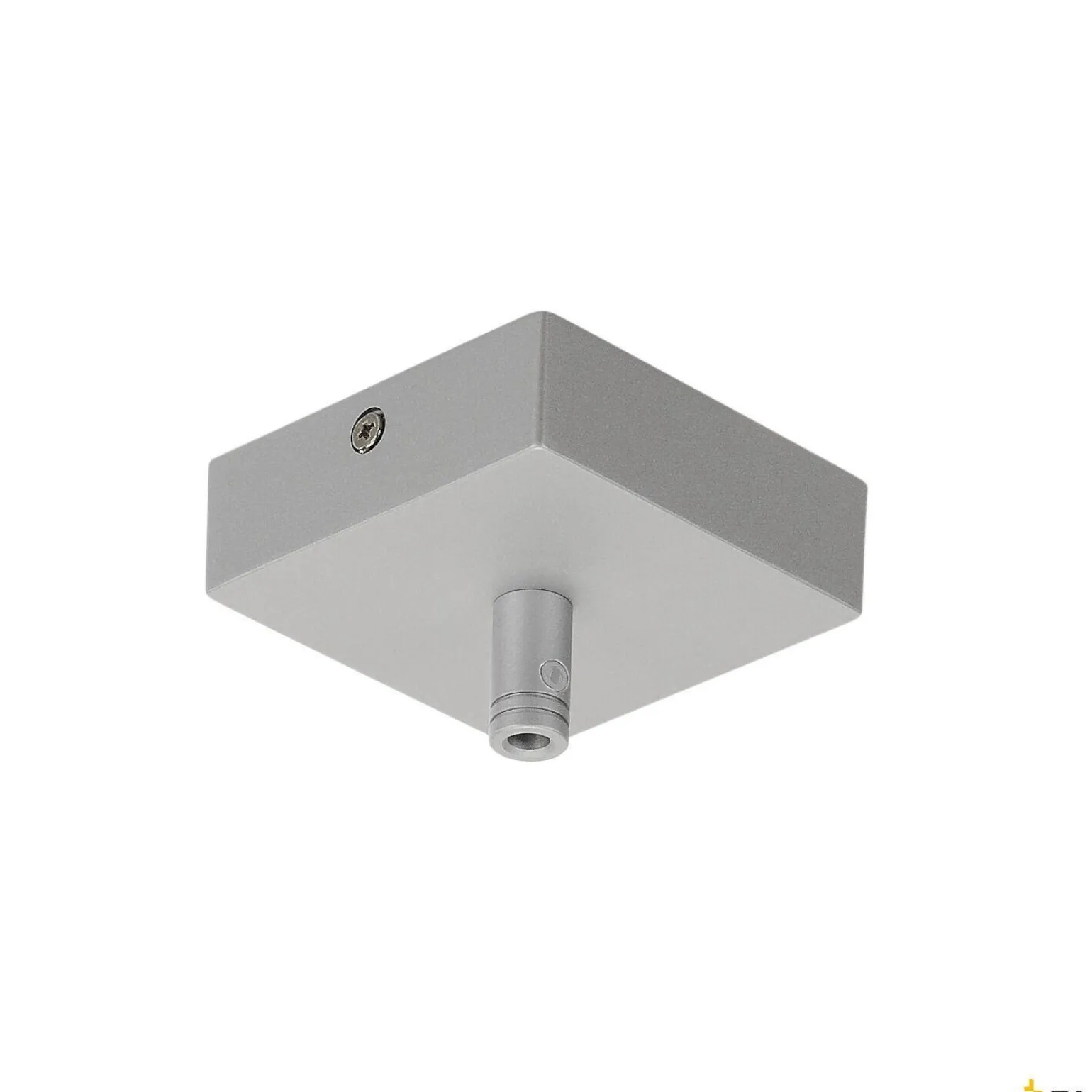 ROZETA SUFITOWA, do GLENOS, srebrna, z uchwytem odciążającym kabla (210064) - SLV