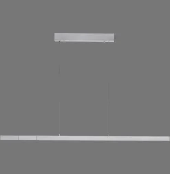 Rozsuwana i regulowana lampa wisząca ADRIANA COMFORT LIFT SREBRNY (2598-95) - Paul Neuhaus