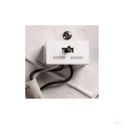 RUBA 42 CW, lampa ścienna i sufitowa natynkowa LED outdoor, kolor biały, przełącznik CCT, 3000/4000 K (1005090) - SLV