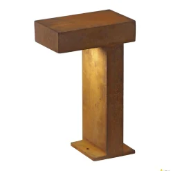 RUSTY PATHLIGHT, lampa podłogowa outdoor, żarówka energooszczędna GX53, IP44, zardzewiałe żelazo, maks. 9W (230090) - SLV