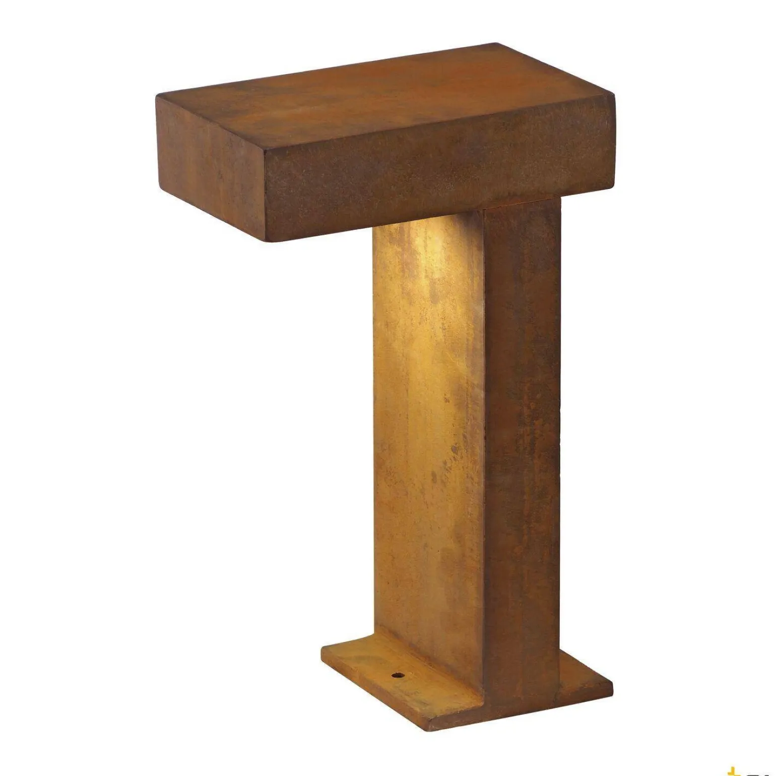 RUSTY PATHLIGHT, lampa podłogowa outdoor, żarówka energooszczędna GX53, IP44, zardzewiałe żelazo, maks. 9W (230090) - SLV