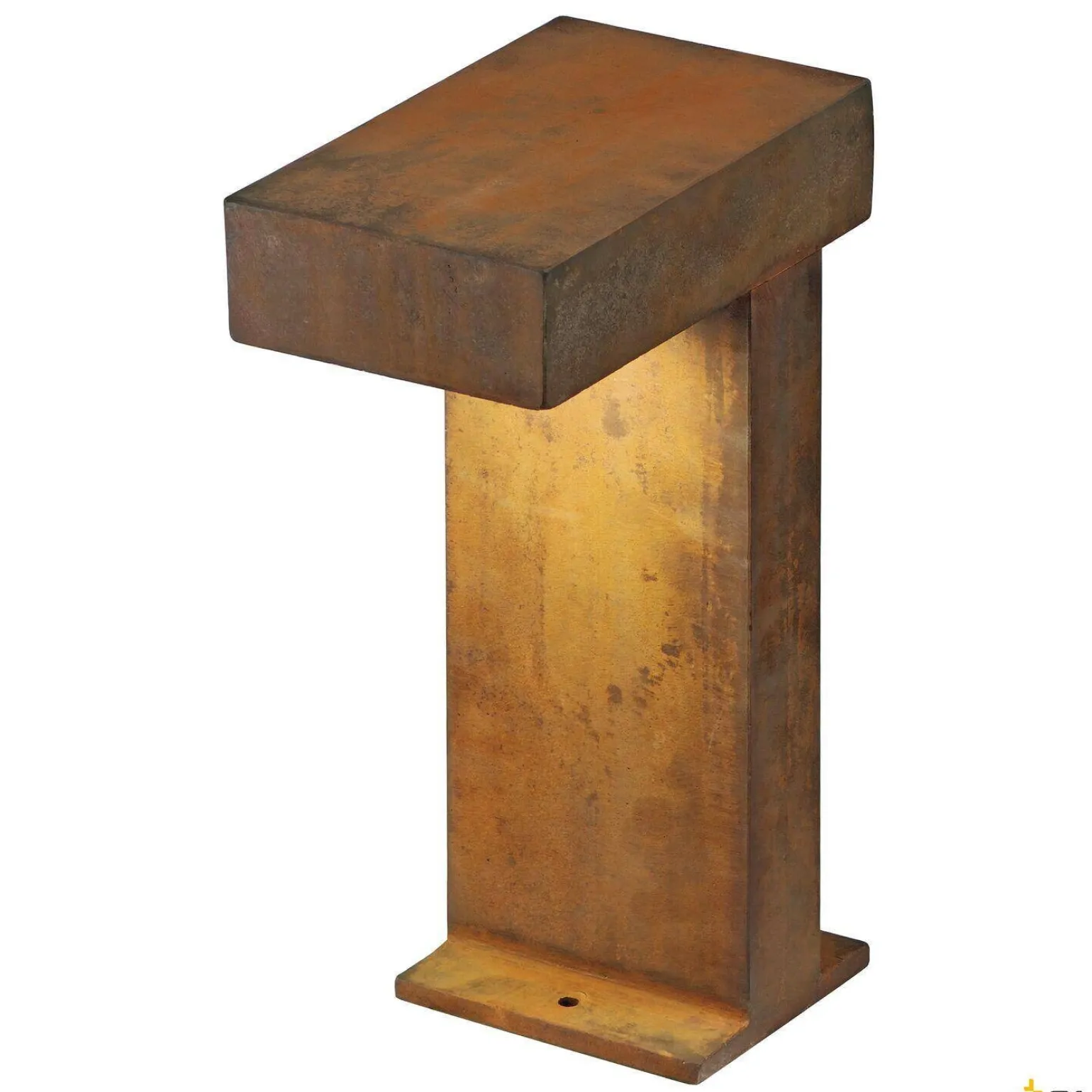 RUSTY PATHLIGHT, lampa podłogowa outdoor, żarówka energooszczędna GX53, IP44, zardzewiałe żelazo, maks. 9W (230090) - SLV