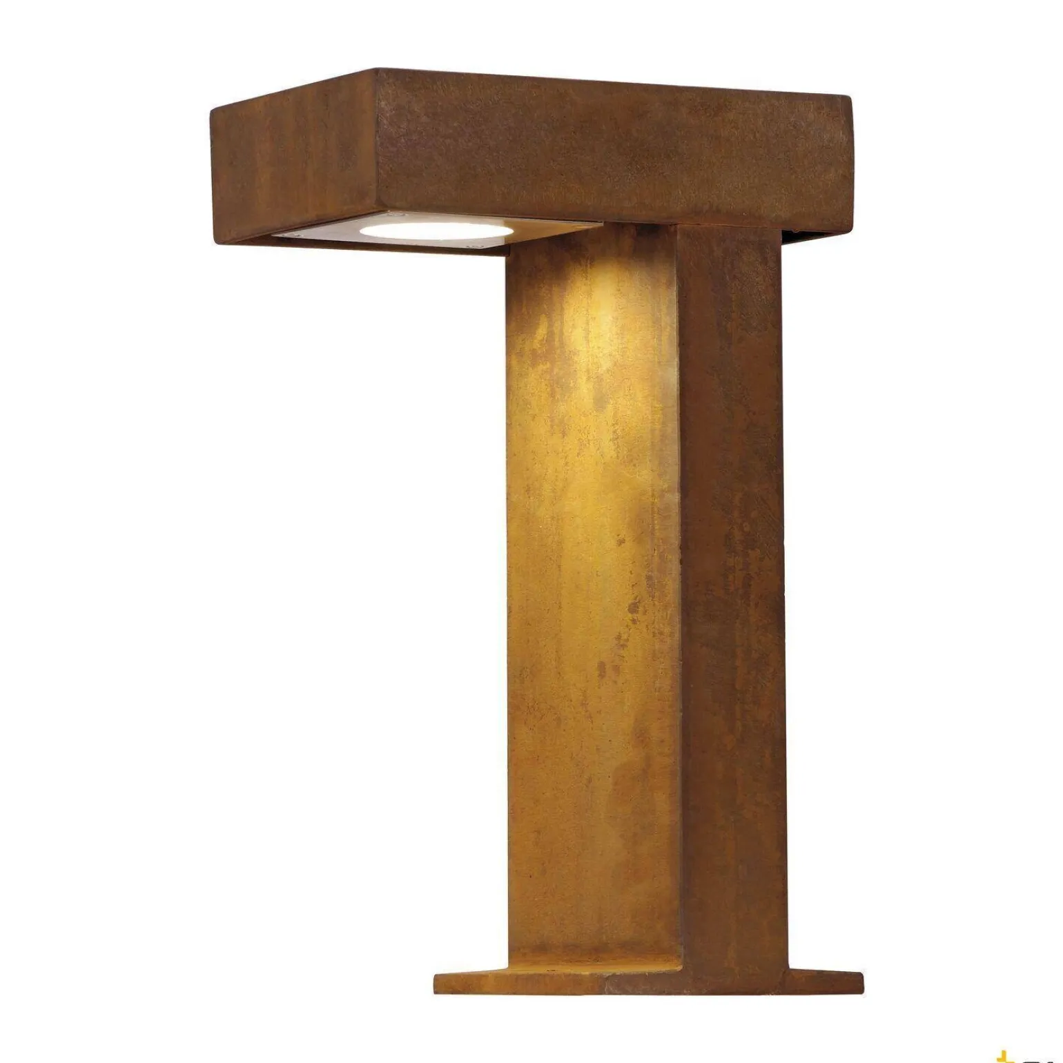 RUSTY PATHLIGHT, lampa podłogowa outdoor, żarówka energooszczędna GX53, IP44, zardzewiałe żelazo, maks. 9W (230090) - SLV