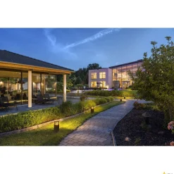 RUSTY SQUARE 40, lampa podłogowa outdoor, LED, 3000K, kwadratowa, żelazo zardzewiałe, D/S/W 12/12/40 (233427) - SLV