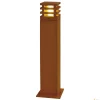 RUSTY SQUARE 70, lampa podłogowa outdoor, LED, 3000K, kwadratowa, żelazo zardzewiałe, D/S/W 12/12/71 (233437) - SLV