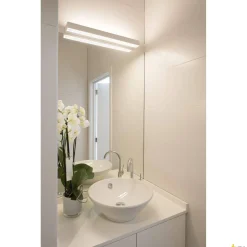 SEDO 14, lampa ścienna, LED, 3000K, prostokątna, kolor biały, szkło satynowane, D/S/W 59,5/8,5/4 cm, 17W (151781) - SLV