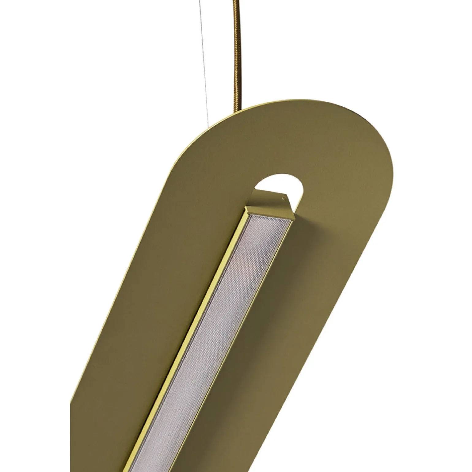 SENKEI C oliwkowa sufitowa lampa wisząca (SNC61414P2) - Ummo