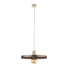 SILA SABIA BROWN 1XE27 LAMPA WISZĄCA 400 (10758) - TK Lighting