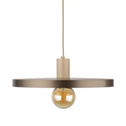 SILA SABIA BROWN 1XE27 LAMPA WISZĄCA 400 (10758) - TK Lighting