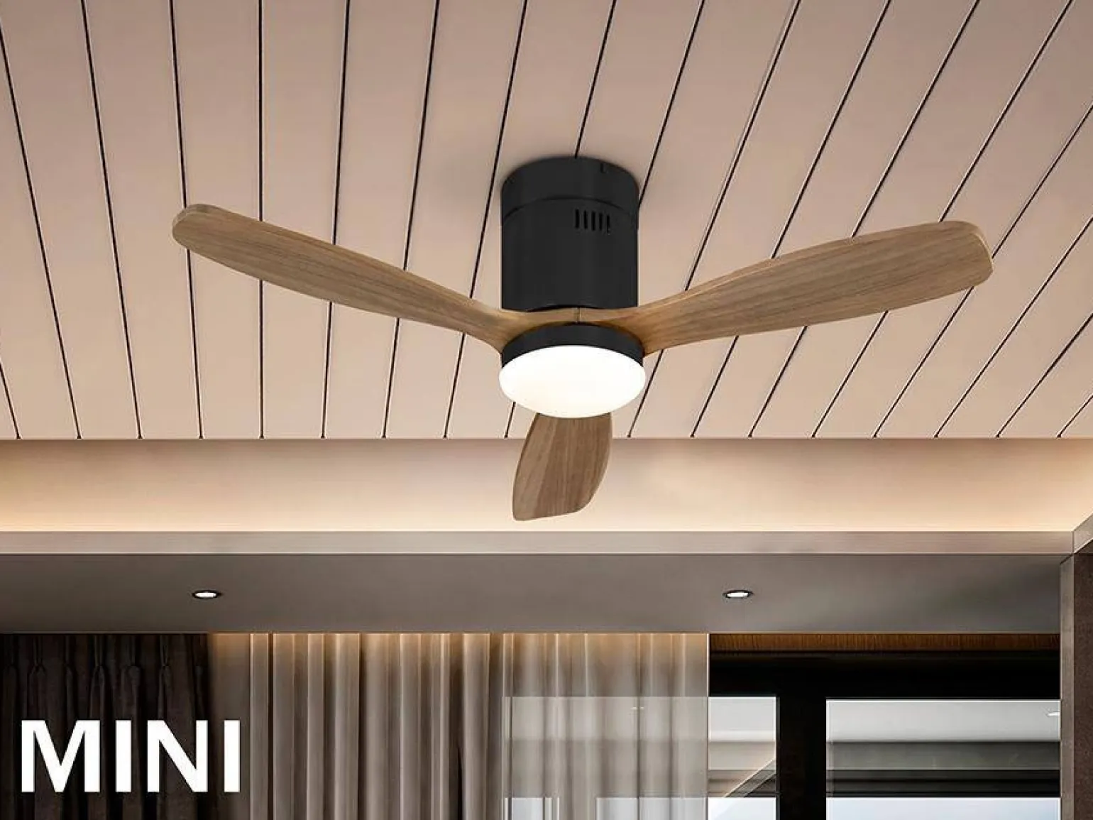 Siroco MINI wentylator z oświetleniem LED (329385D) - Schuller