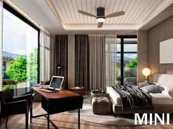 Siroco MINI wentylator z oświetleniem LED (329385D) - Schuller