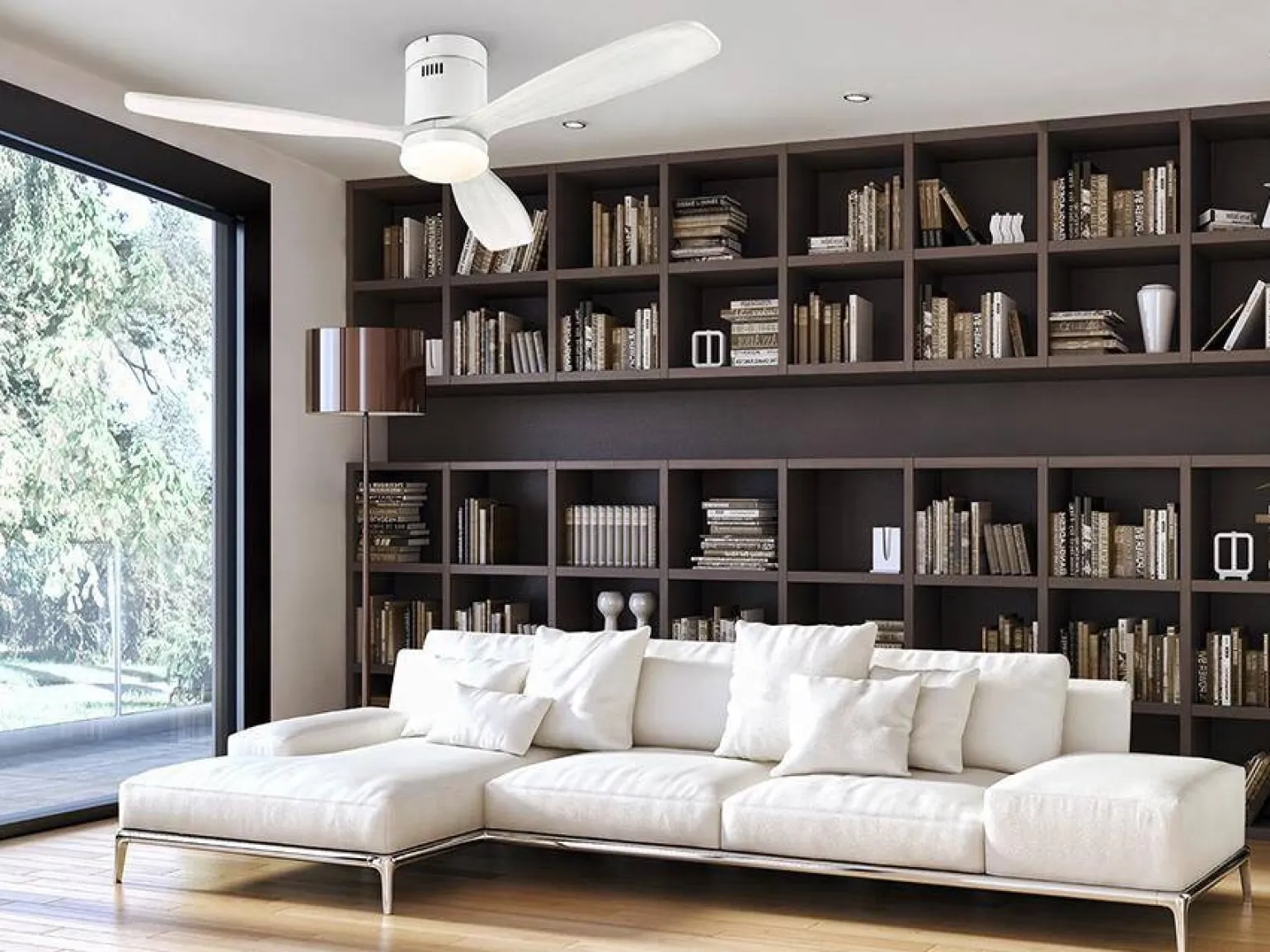 Siroco wentylator z oświetleniem LED (329583D) - Schuller