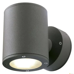 SITRA, lampa ścienna outdoor, dwupunktowa, TCR-TSE, IP44, up/down, antracytowa, maks. 18W (230365) - SLV