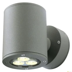 SITRA, lampa ścienna outdoor, dwupunktowa, TCR-TSE, IP44, up/down, antracytowa, maks. 18W (230365) - SLV