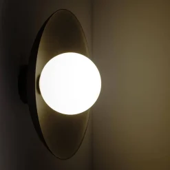 SLATE BLACK GLASS KINKIET 1XG9 (10934) - TK Lighting