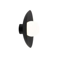 SLATE BLACK GLASS KINKIET 1XG9 (10934) - TK Lighting