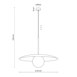 SLATE BRICK GLASS (10911) - TK Lighting