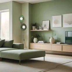 SLATE MIX GLASS LAMPA PODŁOGOWA 2XG9 (16139) - TK Lighting