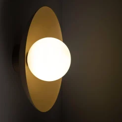 SLATE SABIA GLASS KINKIET 1XG9 (10936) - TK Lighting