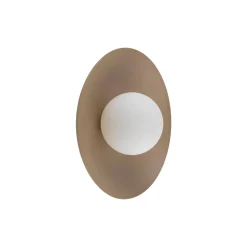 SLATE SABIA GLASS KINKIET 1XG9 (10936) - TK Lighting