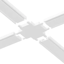 Slim Magnetic Track Biały Łącznik Szyn + (ML2222) - Milagro