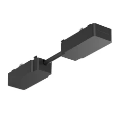 Slim Magnetic Track Czarny Łącznik podwójny z kablem krótkim (ML2223) - Milagro