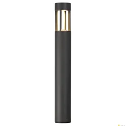 SLOTS 65, lampa podłogowa outdoor, LED, 3000K, okrągła, antracytowa, Ø/W 9/66,5 cm, 6,3W (231455) - SLV