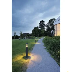 SLOTS 65, lampa podłogowa outdoor, LED, 3000K, okrągła, antracytowa, Ø/W 9/66,5 cm, 6,3W (231455) - SLV