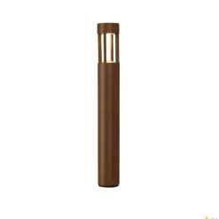 SLOTS 65, lampa podłogowa outdoor, LED, 3000K, okrągła, rdzawa, Ø/W 9/66,5 cm, 6,3W (231457) - SLV