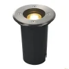 SOLASTO 120, lampa podłogowa wpuszczana outdoor, LED GU19 51 mm, IP67, okrągła, stal nierdzewna, maks. 6W (227680) - SLV