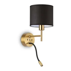 Stelaż do kinkietu SET UP Mosiądz (SET_UP_MAP2_OTTONE) - Ideal Lux