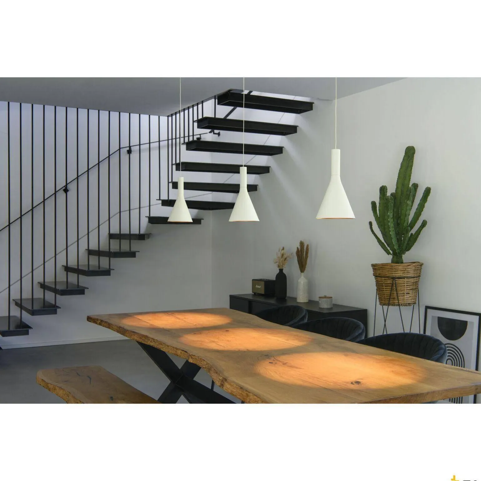 Stelaż LALU® do oprawy wiszącej, do wbudowania, Led Base Mix&Match, 150 cm, biała (1007549) - SLV