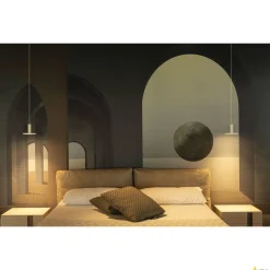 Stelaż LALU® do oprawy wiszącej, do wbudowania, Led Base Mix&Match, 150 cm, biała (1007549) - SLV