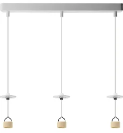 Stelaż lampy wiszącej LUCAS BASE 3L PENDANT GU10 Biały (AZ6163) - Azzardo