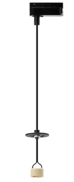 Stelaż lampy wiszącej LUCAS BASE TRACK 1 LINE PENDANT GU10 BK (AZ6152) - Azzardo
