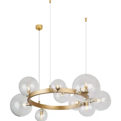 Stelaż okrągły do lampy BUBBLES LAMPBODY ROUND 10 Złoty (AZ5871) - Azzardo