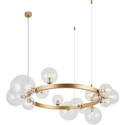 Stelaż okrągły do lampy BUBBLES LAMPBODY ROUND 15 Złoty (AZ5877) - Azzardo