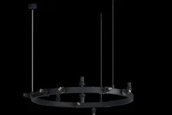 Stelaż okrągły do lampy BUBBLES LAMPBODY ROUND 15 Czarny (AZ5875) - Azzardo