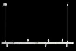Stelaż podłużny do lampy BUBBLES LAMPBODY LINE 10 Biały (AZ5867) - Azzardo