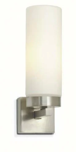 STELLA Kinkiet 1L Chrom/Biały IP44