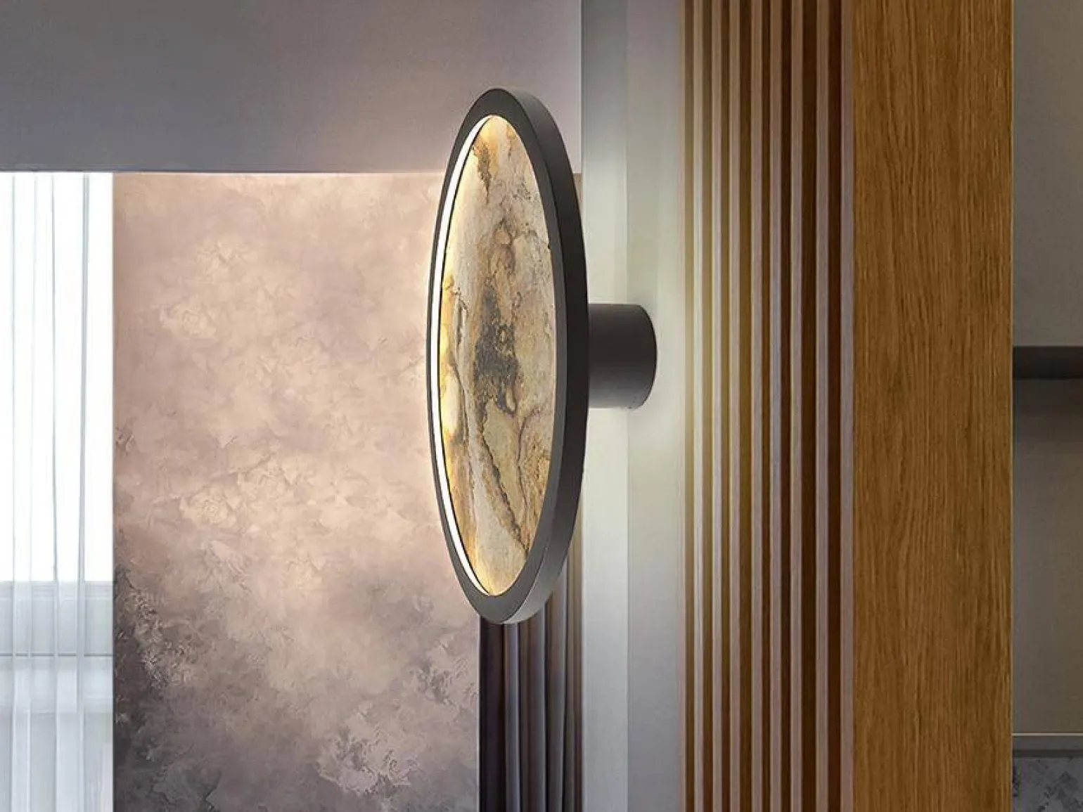 Stone kinkiet - lampa sufitowa ∅32 (803641) - Schuller