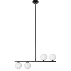 SUGURI A czarna lampa sufitowa w rozmiarze XL (SGA122R66) - Ummo